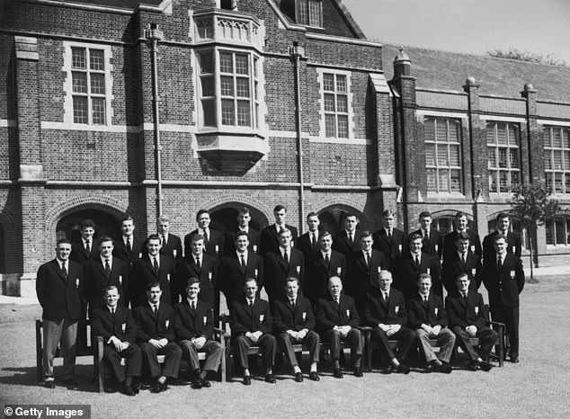 The famous 1959 Lions side are pictured before their summer tour and win over New Zealand