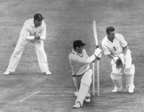 Graham Dowling batting