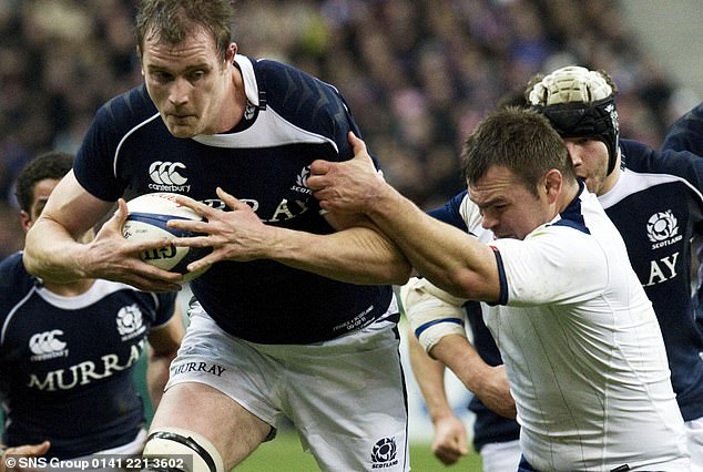 Kellock was a force of nature as a player and earned 56 caps for Scotland