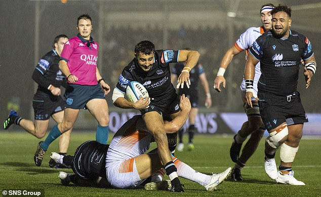 Glasgow and Edinburgh in action at Scotstoun last year, Warriors claiming an aggregate win