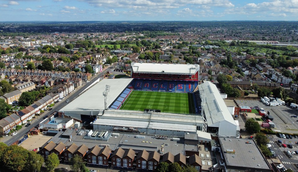 Crystal Palace are set to redevelopment Selhurst Park