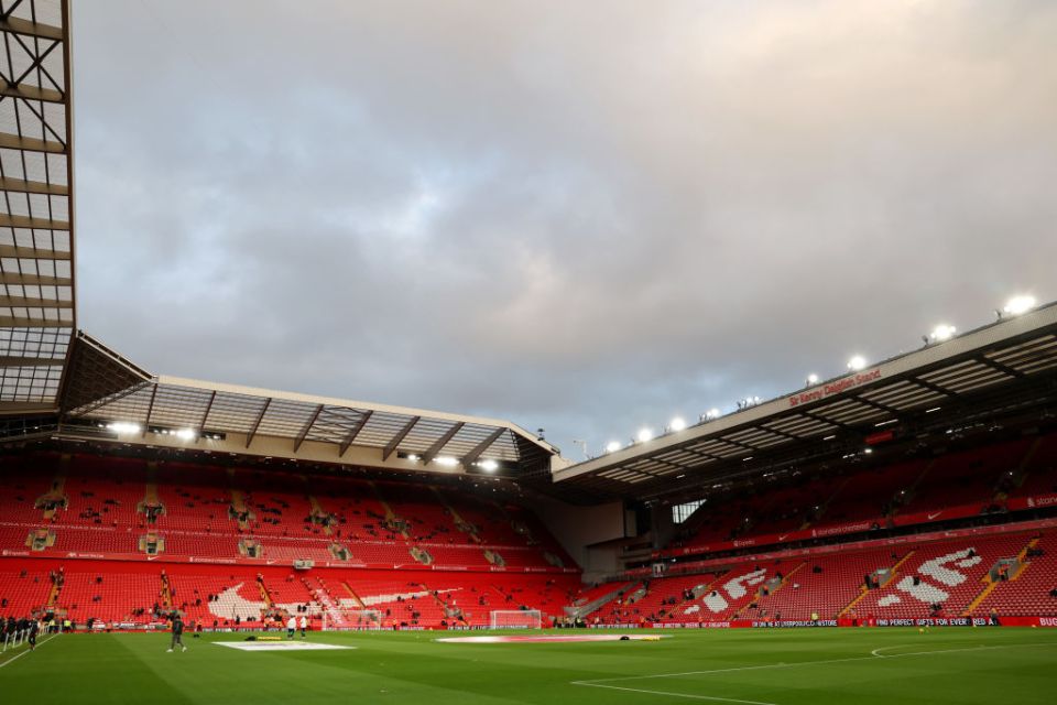 Anfield is one of the most iconic grounds in football