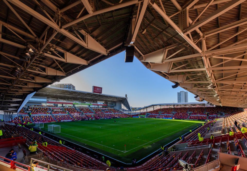 Brentford moved grounds in their promotion season