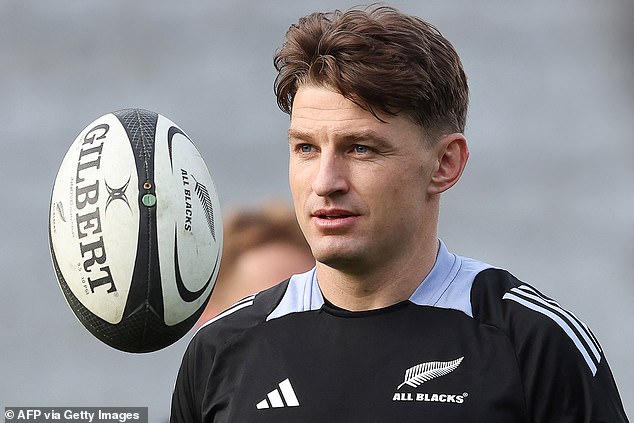 The club previously failed in a move for Beauden Barrett (pictured) and Jacky Lorenzetti was determined not to miss out again