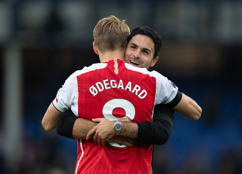 Arteta has given an update on Odegaard's fitness