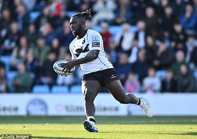 Bristol winger Gabriel Obitoye (pictured) scored a stunning nine-minute hat-trick last weekend