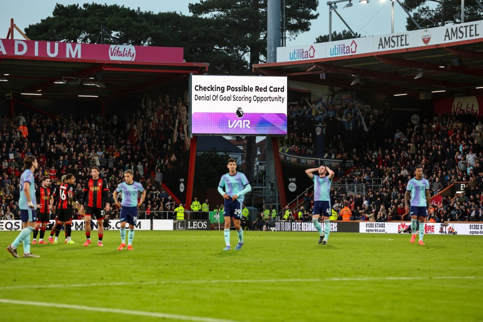 Saliba's sending off was a hammer blow to Arsenal on Saturday