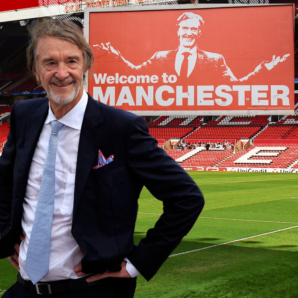 Ratcliffe wants Man United to compete in an elite stadium, meaning Old Trafford is set to go