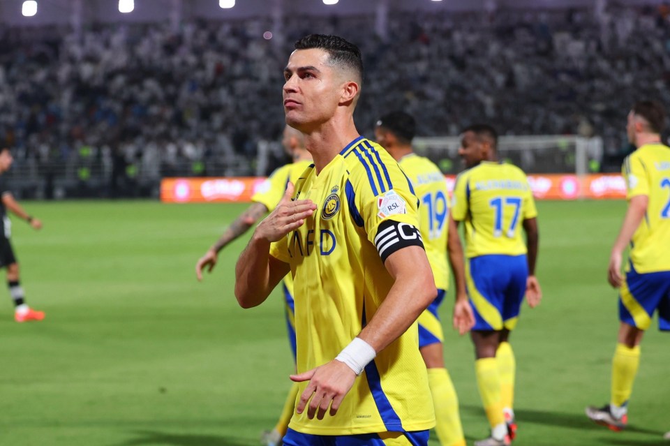 Ronaldo, also a veteran, has netted nine for Al Nassr so far this season