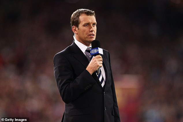 NRL commentator Andrew Voss (pictured) criticised Suaalii's selection in the Wallabies Test side