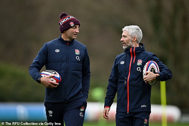 Jones' exit comes just weeks after Aled Walters (right) left his role with England to join Ireland