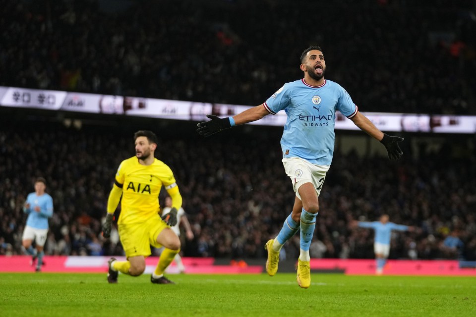 Mahrez has won five Premier League titles while scoring plenty