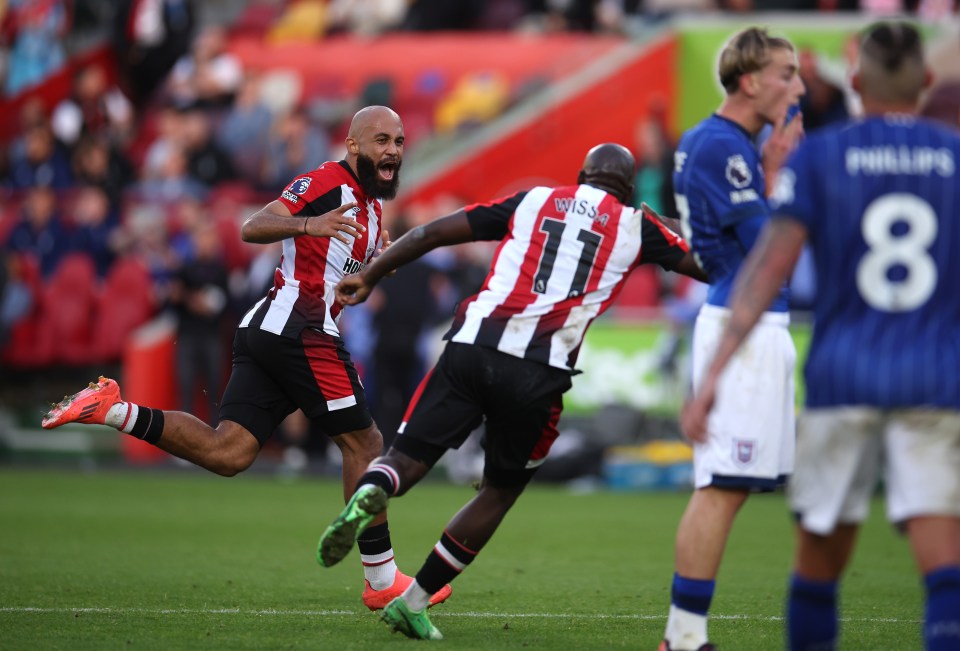 Mbeumo was the Brentford hero deep into stoppage-time