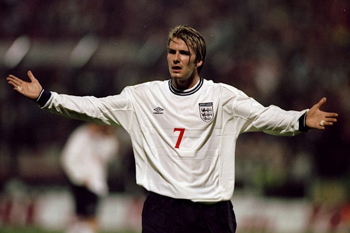 David Beckham of England