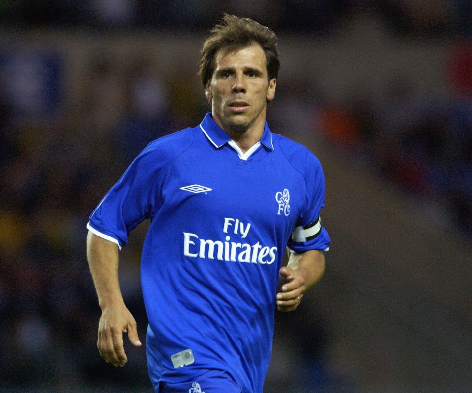 Zola is one of Chelsea's greatest ever players