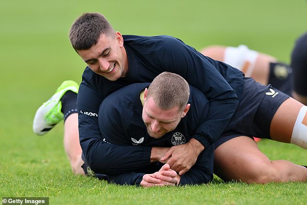 Cameron Redpath is Russell's team-mate with Bath and Scotland