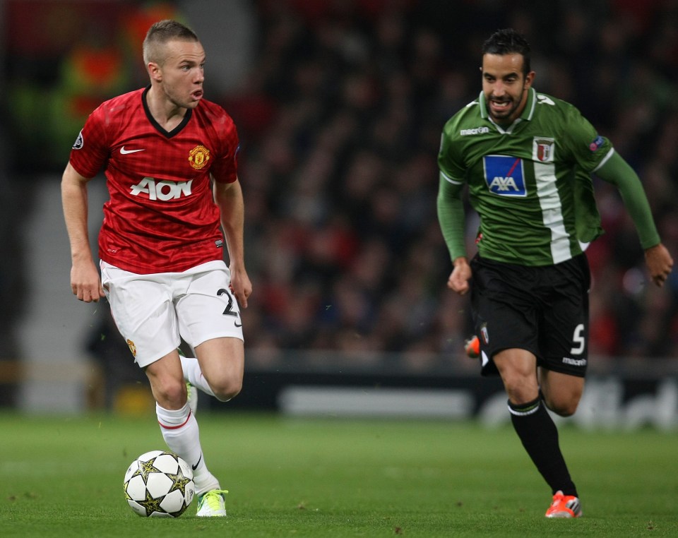 Amorim played against Sir Alex Ferguson's United