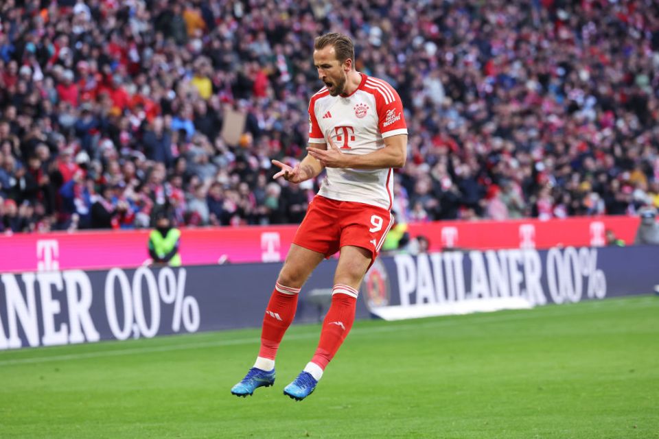 Bayern fans loved Kane from the moment he set foot onto the pitch