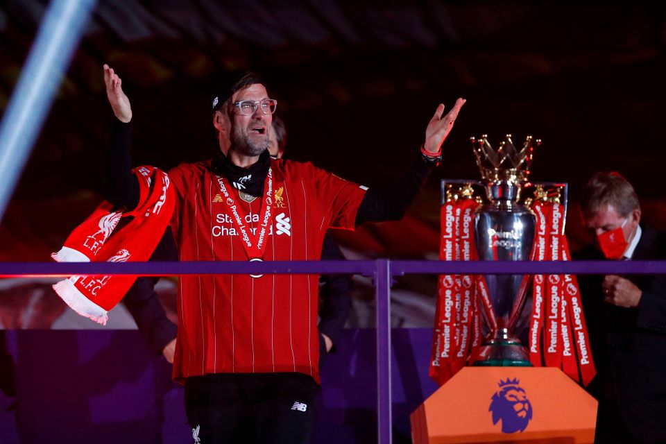 Klopp won an incredible nine trophies in as many years at Liverpool