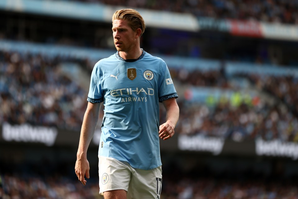 De Bruyne is out of contract this summer