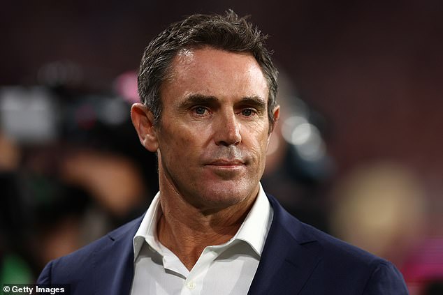 Brad Fittler won't pressure his son to choose one footy code over the other, declaring 'I am just happy he is enjoying himself'