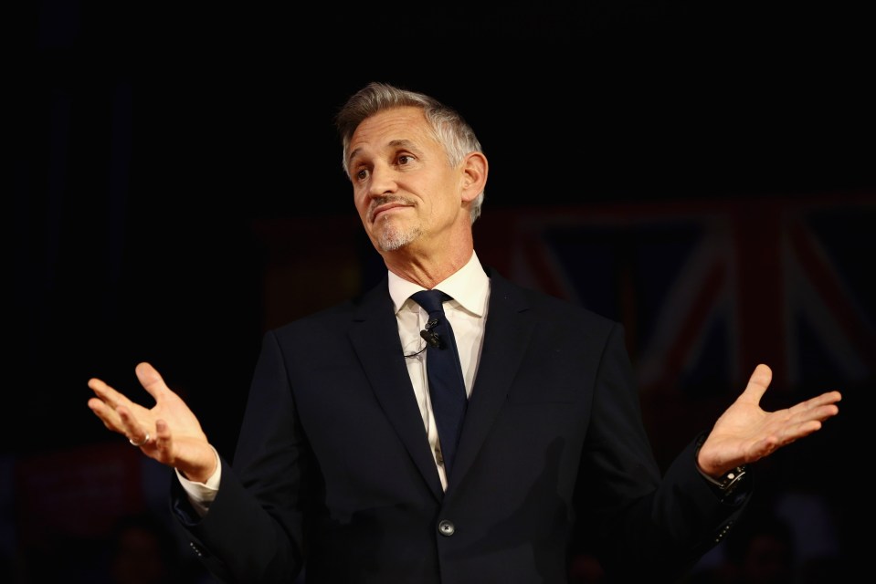 Gary Lineker couldn't resist making a job about his future