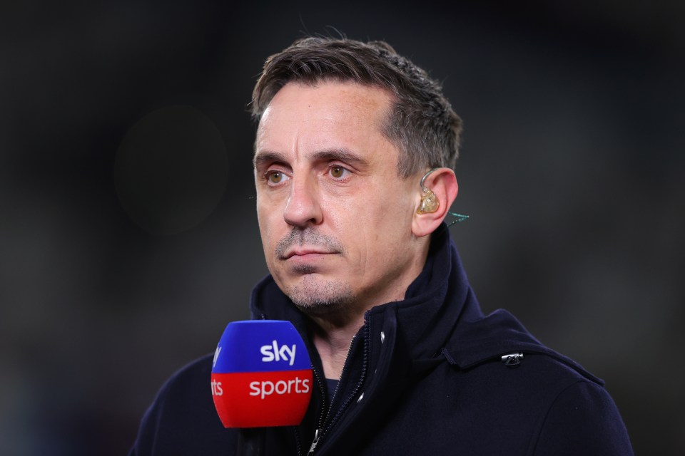 Jordan has slammed Neville over his angry reaction to United's recent defeat to Spurs