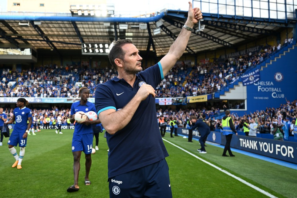 It's been over a year since Lampard was last in the dugout as a manager