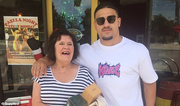 Sione Tuipulotu and his brother Mosese qualify for the Scottish national side through their maternal grandmother Jaqueline Thomson, (pictured) who grew up outside Glasgow