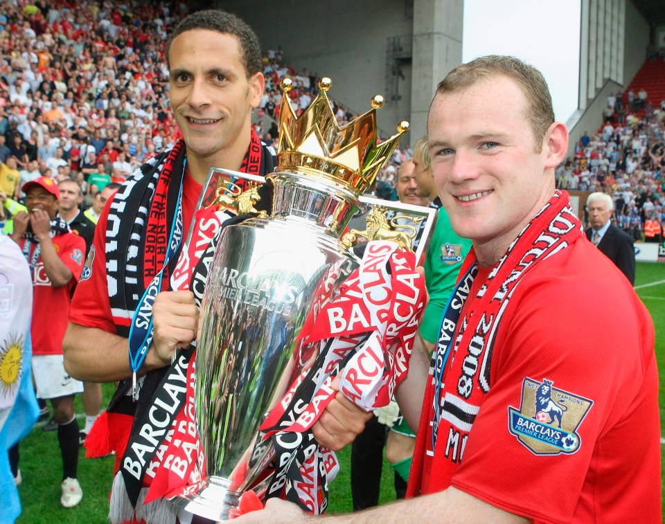 United legends Ferdinand and Rooney enjoyed huge success at Old Trafford