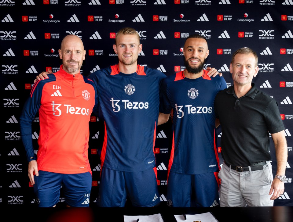 Ten Hag signed another two of his former Ajax players in the summer