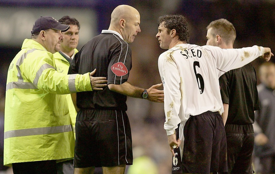 Webb refereed 296 Premier League games, 43 FA Cup games and 36 Champions League games - but none were worse than Everton vs Bolton in 2004