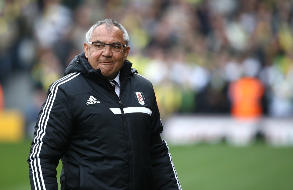 Magath was announced as Fulham boss at the beginning of 2014