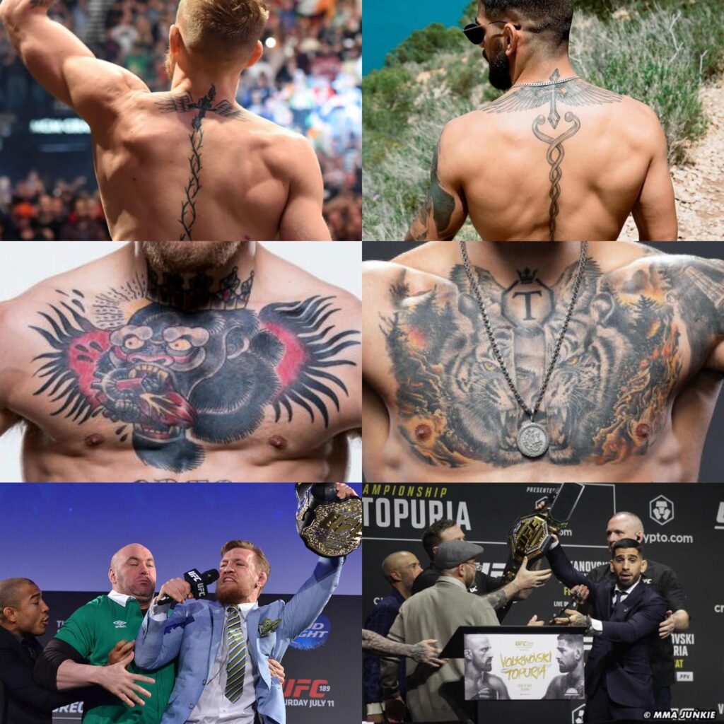 Ilia Topuria copy  Conor McGregor