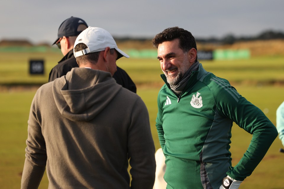 Yasir Al-Rumayyan was sporting his Newcastle United attire on the practice range but it could land him in trouble