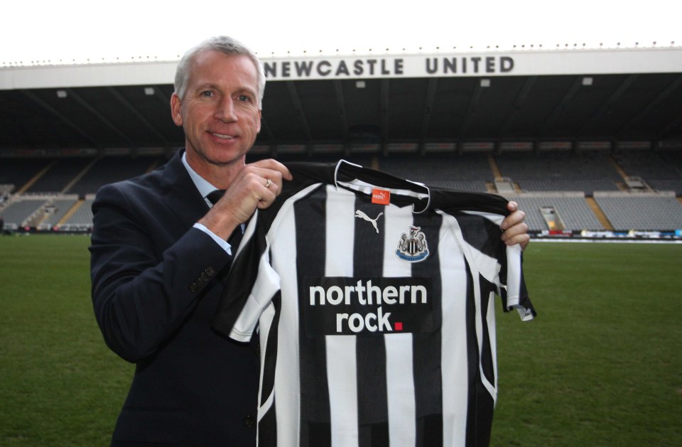 Pardew was appointed as Newcastle manager following a stint at Southampton