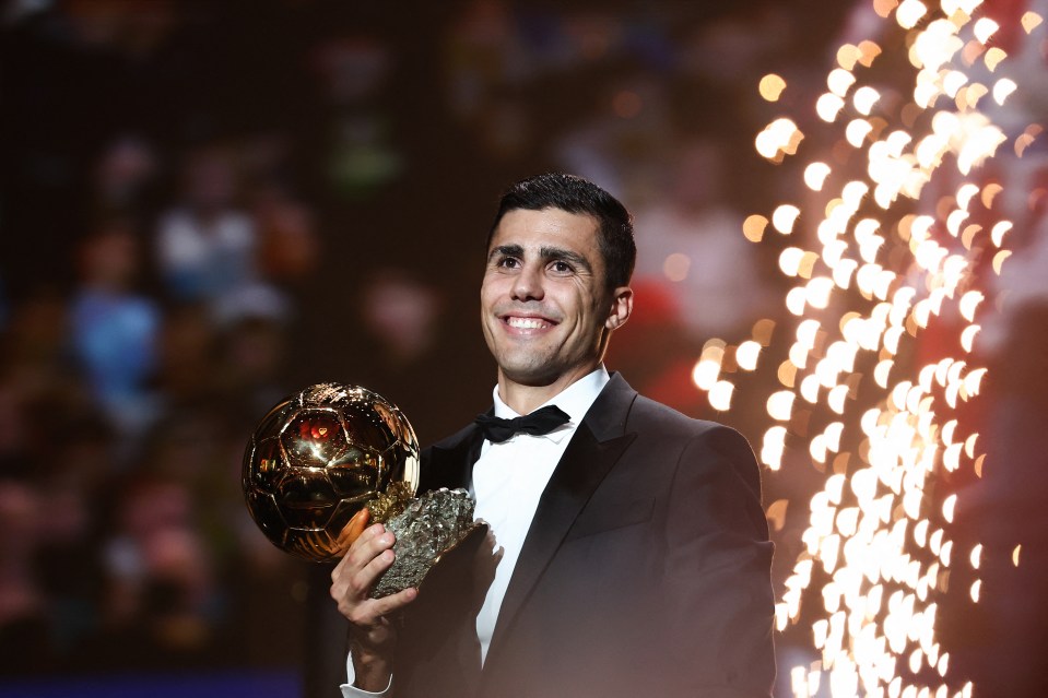 Rodri has succeeded Lionel Messi as the Ballon d'Or winner and is the 50th different champion