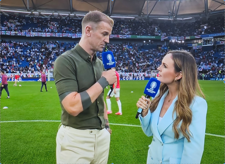 Fans questioned Hart's tattoos after his first BBC appearance