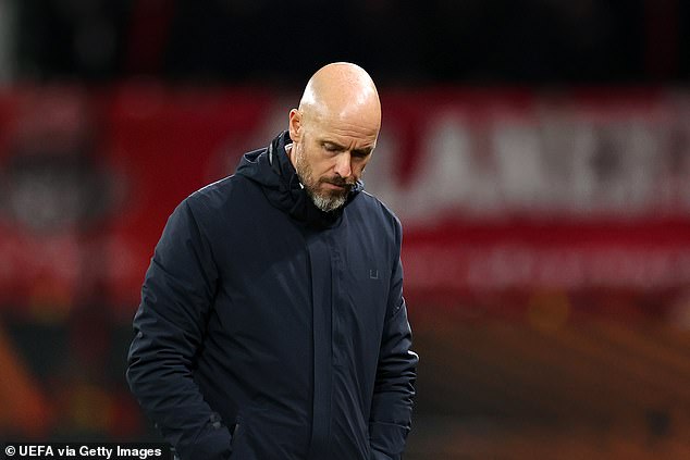 Barrett is a long-distance fan of Man United and his thoughts turned to Erik ten Hag's sacking