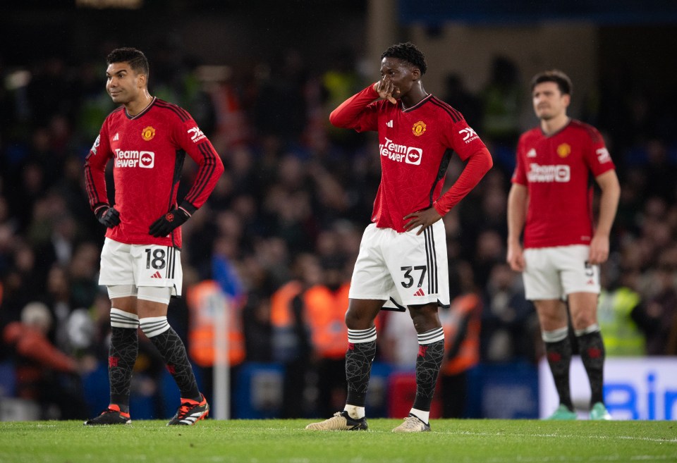 United threw away all three points following their collapse