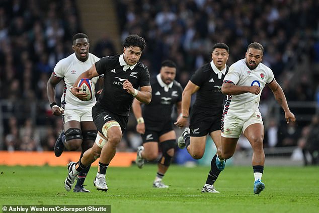 22-year-old flanker Wallace Sititi was the stand-out player in New Zealand's victory