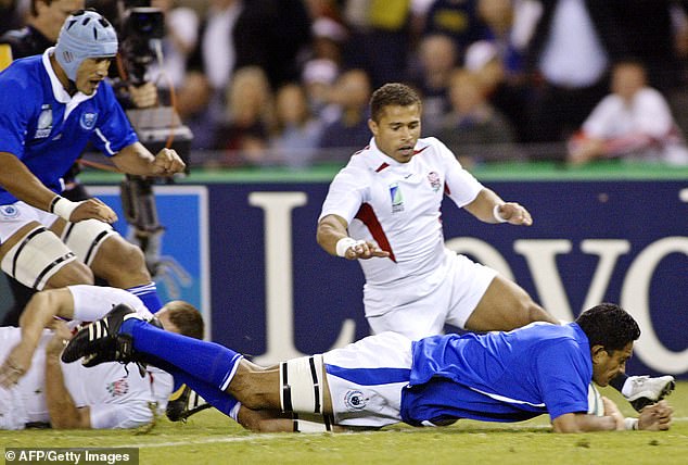 His father Semo Sititi had scored a stunning try for Samoa against England in the 2003 World Cup