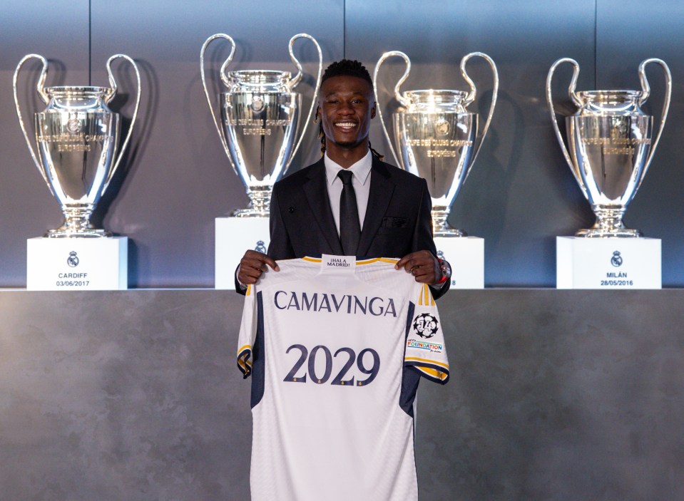  Camavinga's new deal expires in 2029