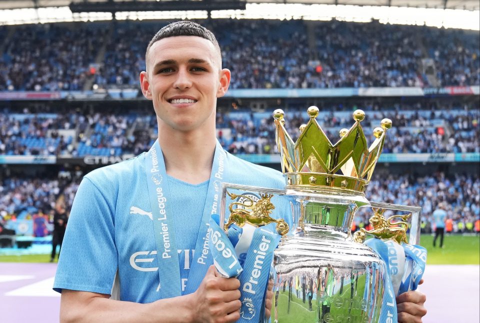 Given Foden is so young, who knows how many trophies he could end up with