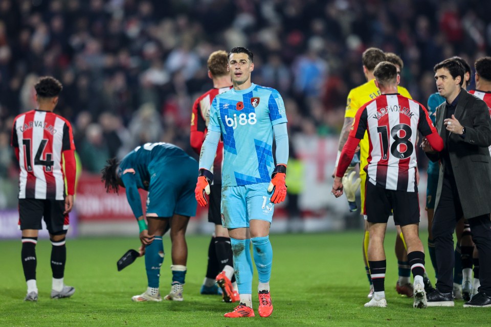 Kepa failed to cover himself in glory for Brentford's second goal of their 3-2 win