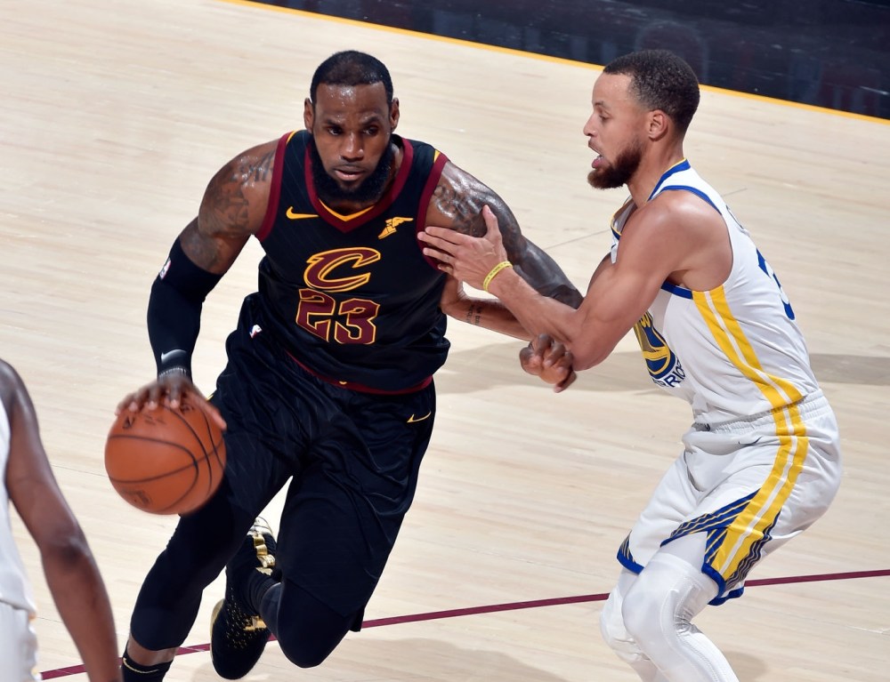 LeBron James vs. Golden State Warriors