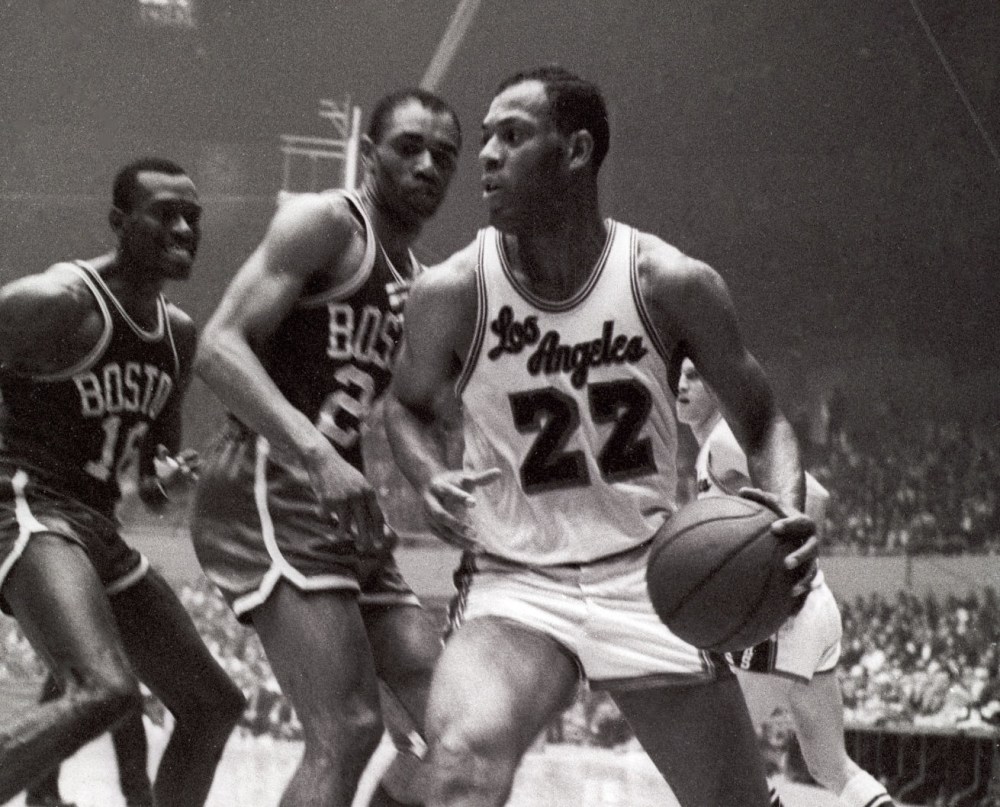 Elgin Baylor vs. Boston Celtics