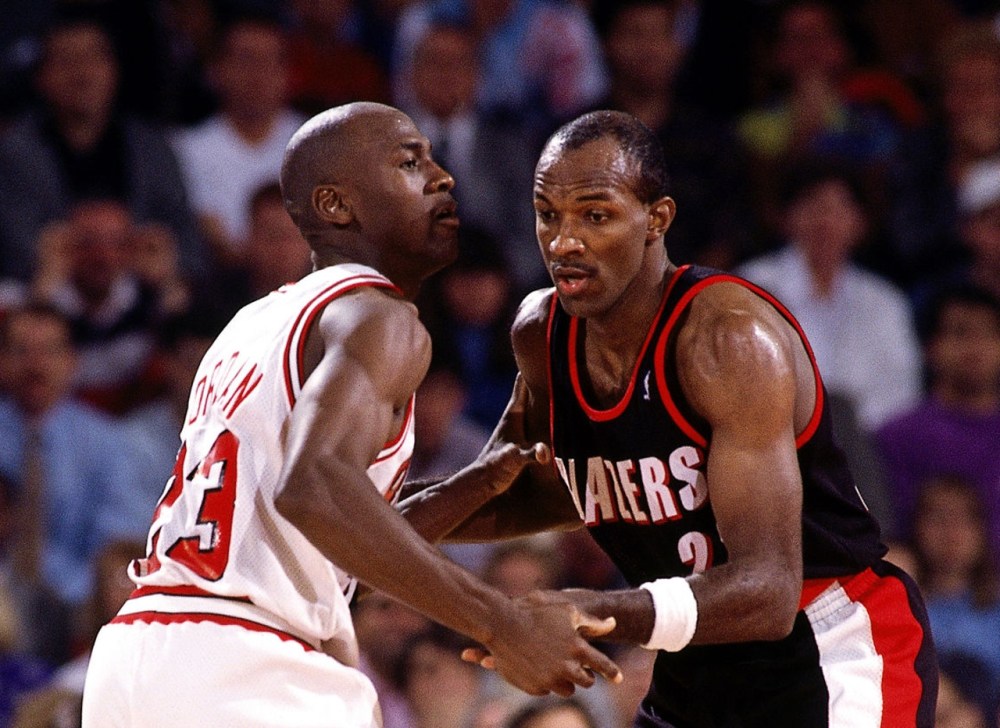 Clyde Drexler vs. Michael Jordan