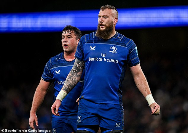 He joined Leinster from arch-rivals Munster in the summer and has since been in the spotlight