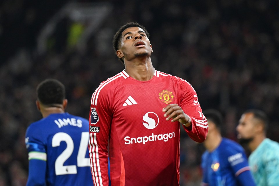 Rashford continues to struggle and he may not be a starter under Amorim